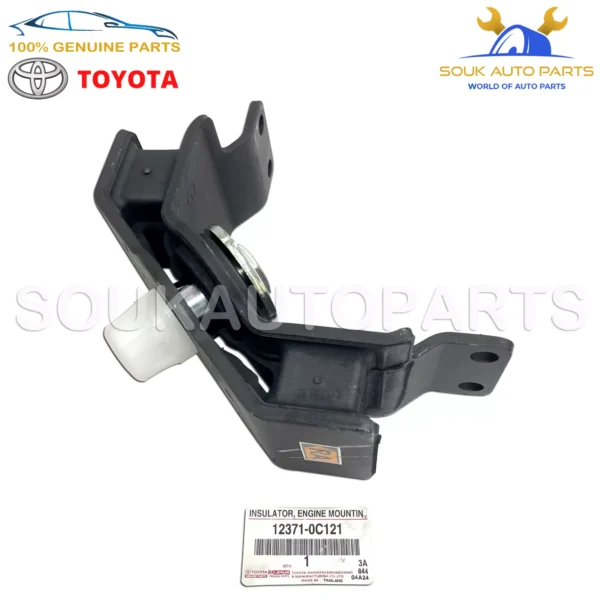 12371-0C121 Genuine Toyota INSULATOR, ENGINE MOUNTING, REAR NO.1