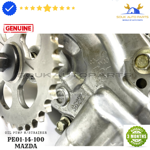 PE01-14-100 OIL PUMP WITH STRAINER For Mazda 3 CX-3 CX-5 MX-5 Miata 2012-2022