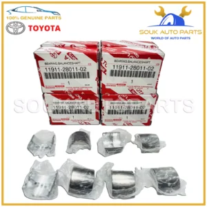 11911-28011-02 Genuine Toyota BEARING SET (8 PCS), BALANCESHAFT, NO.1 1AZ 2AZ-FE