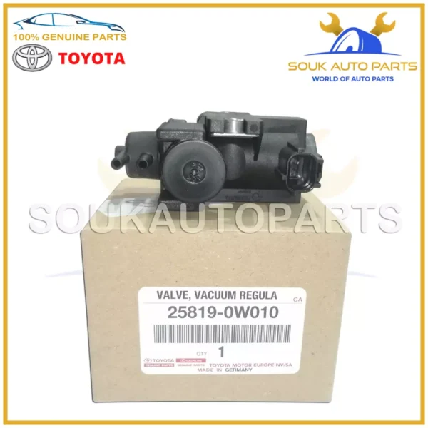 25819-0W010 Genuine Toyota VALVE ASSY, VACUUM REGULATING 258190W010 OEM COROLLA