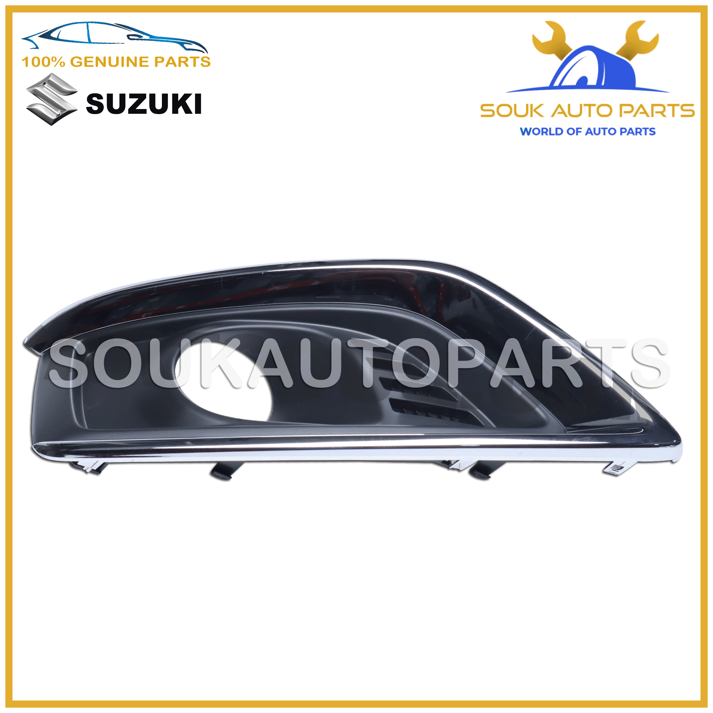 71760M82R10-C48	Genuine Suzuki BEZEL, FRONT FOG LAMP, LH OEM