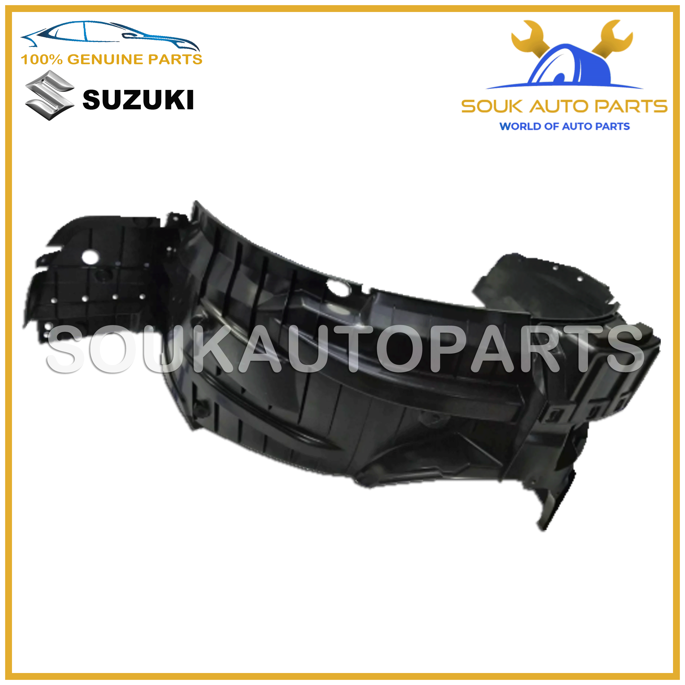 72320-M72R0-0 Genuine Suzuki LINING COMP, FRONT FENDER, RH OEM