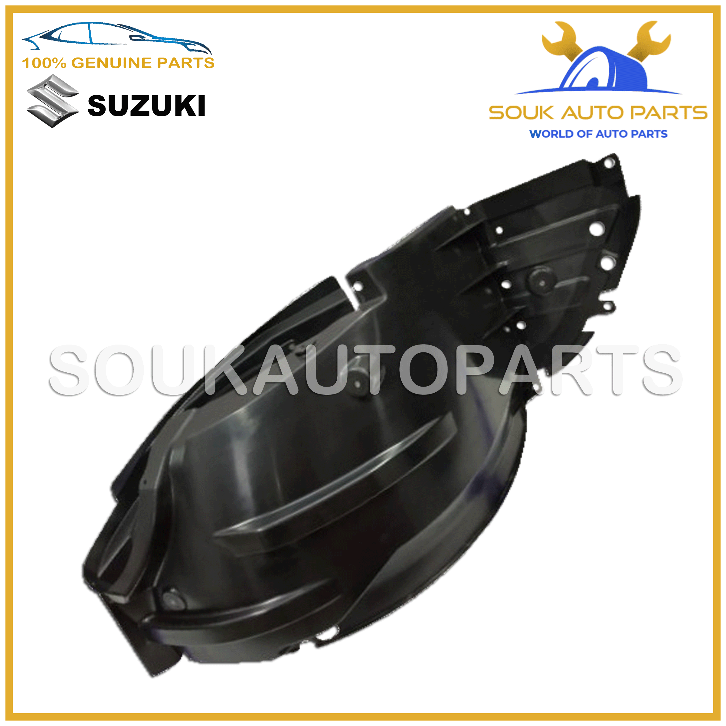 72321-M68P0-0 Genuine Suzuki LINING, FRONT FENDER, RH OEM