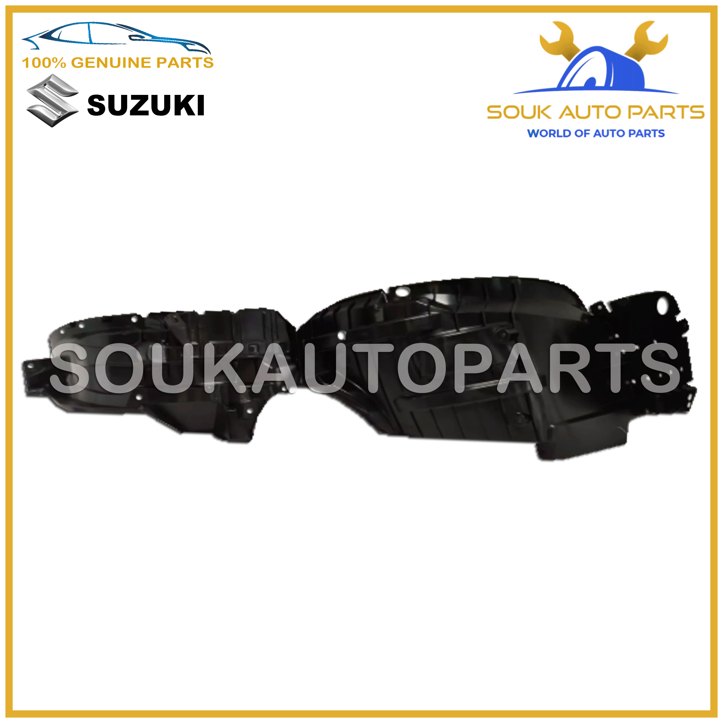 72340-M72R0-0 Genuine Suzuki LINING, FRONT FENDER, LH OEM