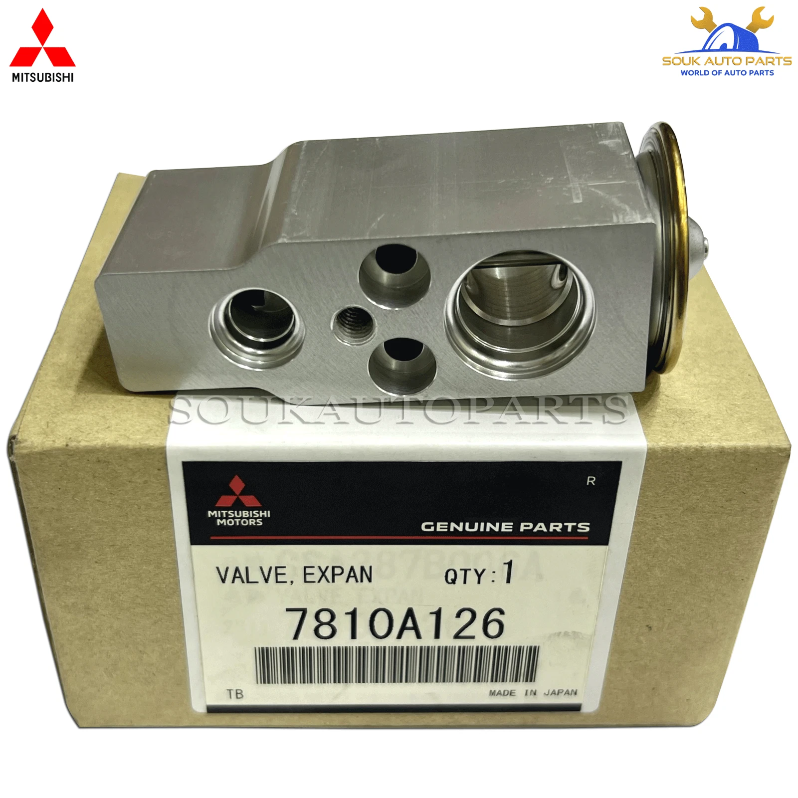 7810A126 Genuine Mitsubishi VALVE, A/C EXPANSION OEM ASX DELICA D:5 LANCER RVR