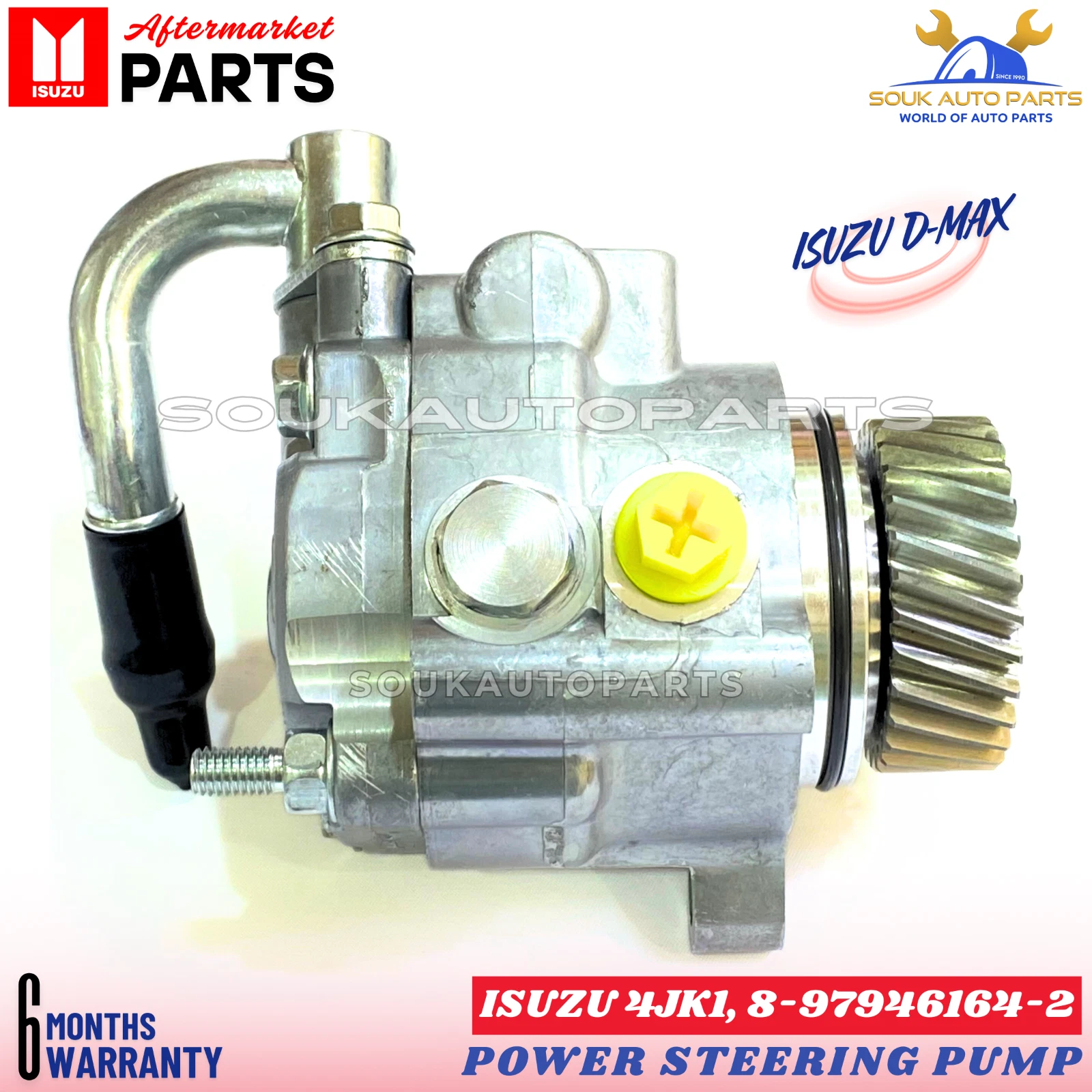 8-97946164-2 POWER STEERING PUMP For ISUZU 4JK1 D-Max Dmax 2012-2017