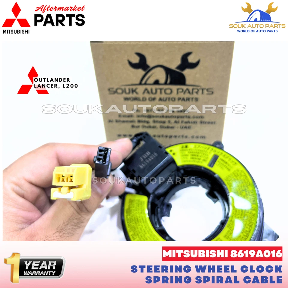 8619A016 STEERING WHEEL CLOCK SPRING SPIRAL CABLE For Mitsubishi OUTLANDER L200