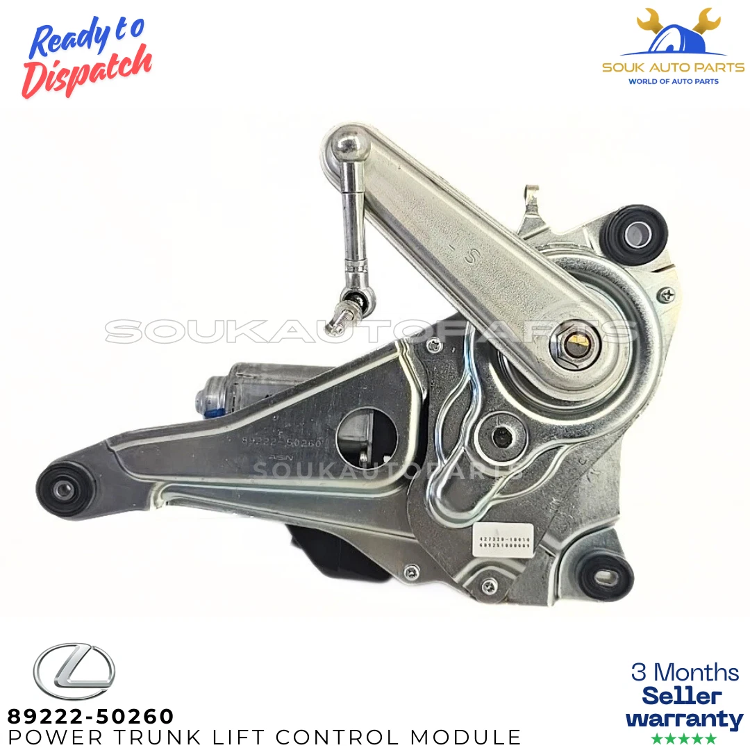 Genuine Lexus 89222-50260 POWER TRUNK LIFT CONTROL MODULE ECU REAR LS460 LS600h