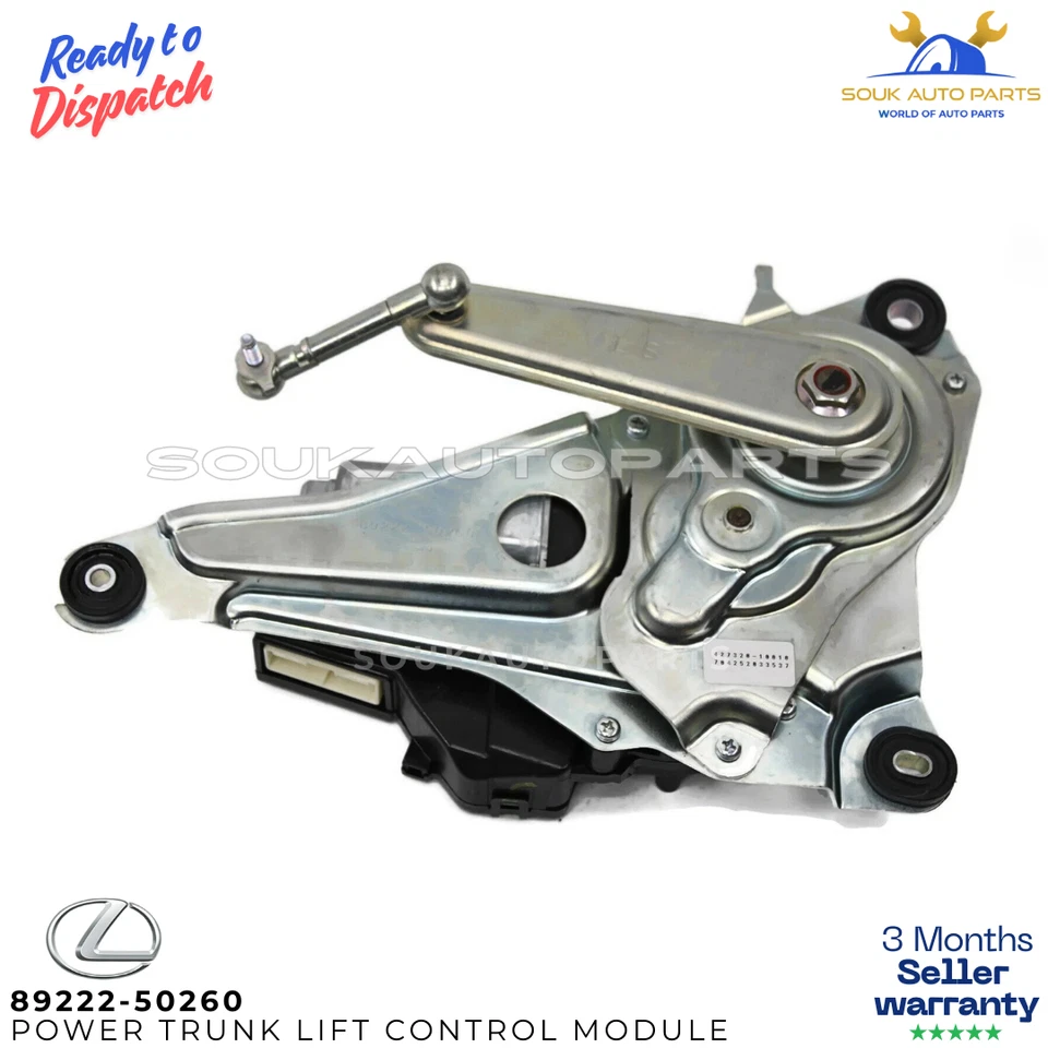 Genuine Lexus 89222-50260 POWER TRUNK LIFT CONTROL MODULE ECU REAR LS460 LS600h