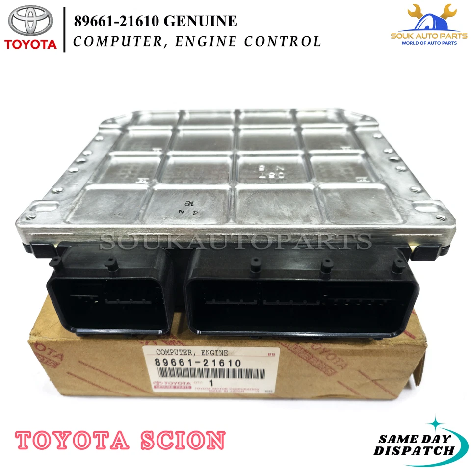 89661-21610 Genuine COMPUTER, ENGINE CONTROL For Toyota SCION