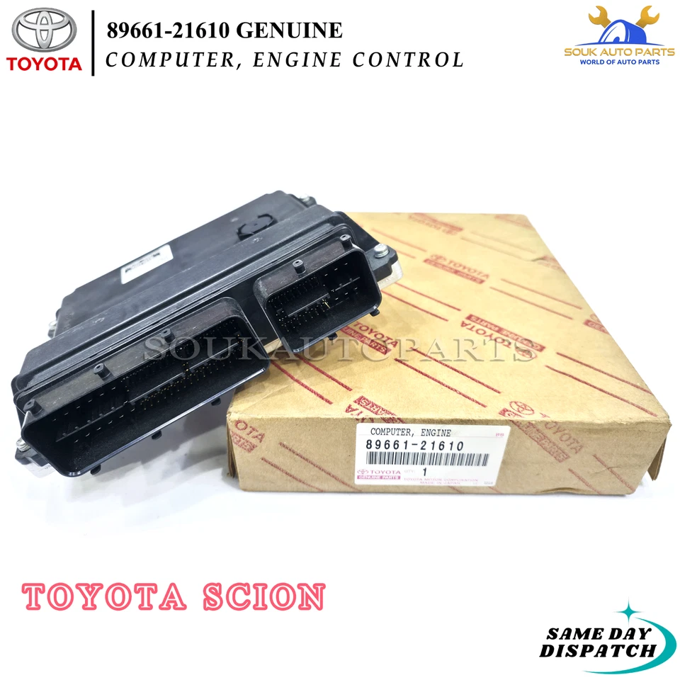 89661-21610 Genuine COMPUTER, ENGINE CONTROL For Toyota SCION