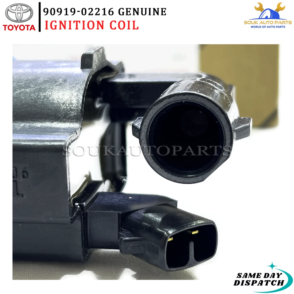 90919-02216 Genuine Toyota IGNITION COIL 1JZ/2JZ-GE/GTE For SUPRA Lexus 3.0L