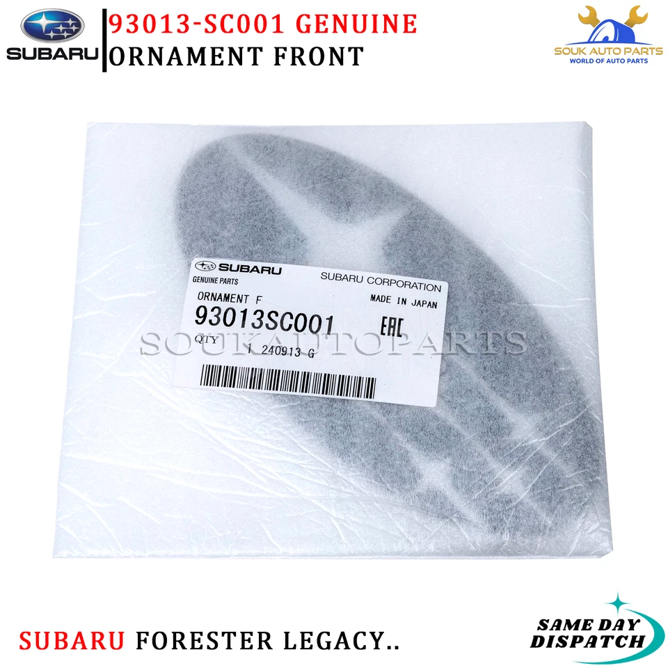 93013-SC001 Genuine Subaru ORNAMENT F 93013SC001 OEM