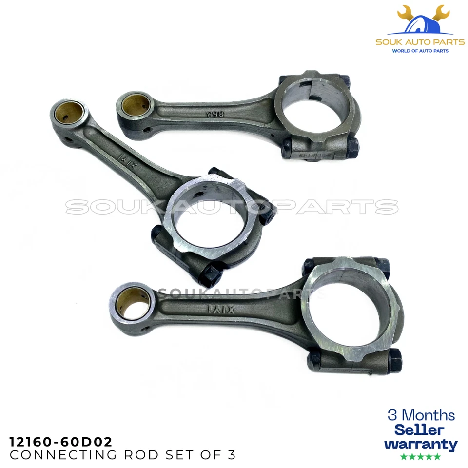 CRANKSHAFT & CON ROD SET F6A For Suzuki Carry DA51T DB51T DC51T DD51T DB52T