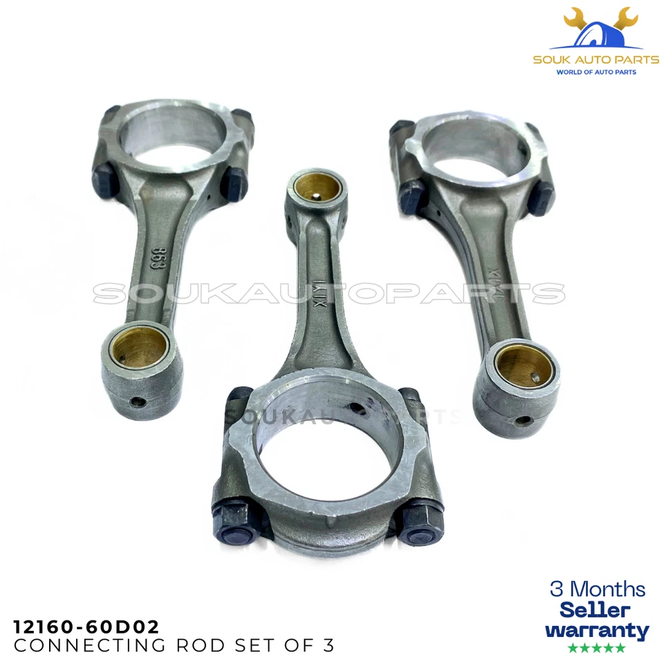 CRANKSHAFT & CON ROD SET F6A For Suzuki Carry DA51T DB51T DC51T DD51T DB52T