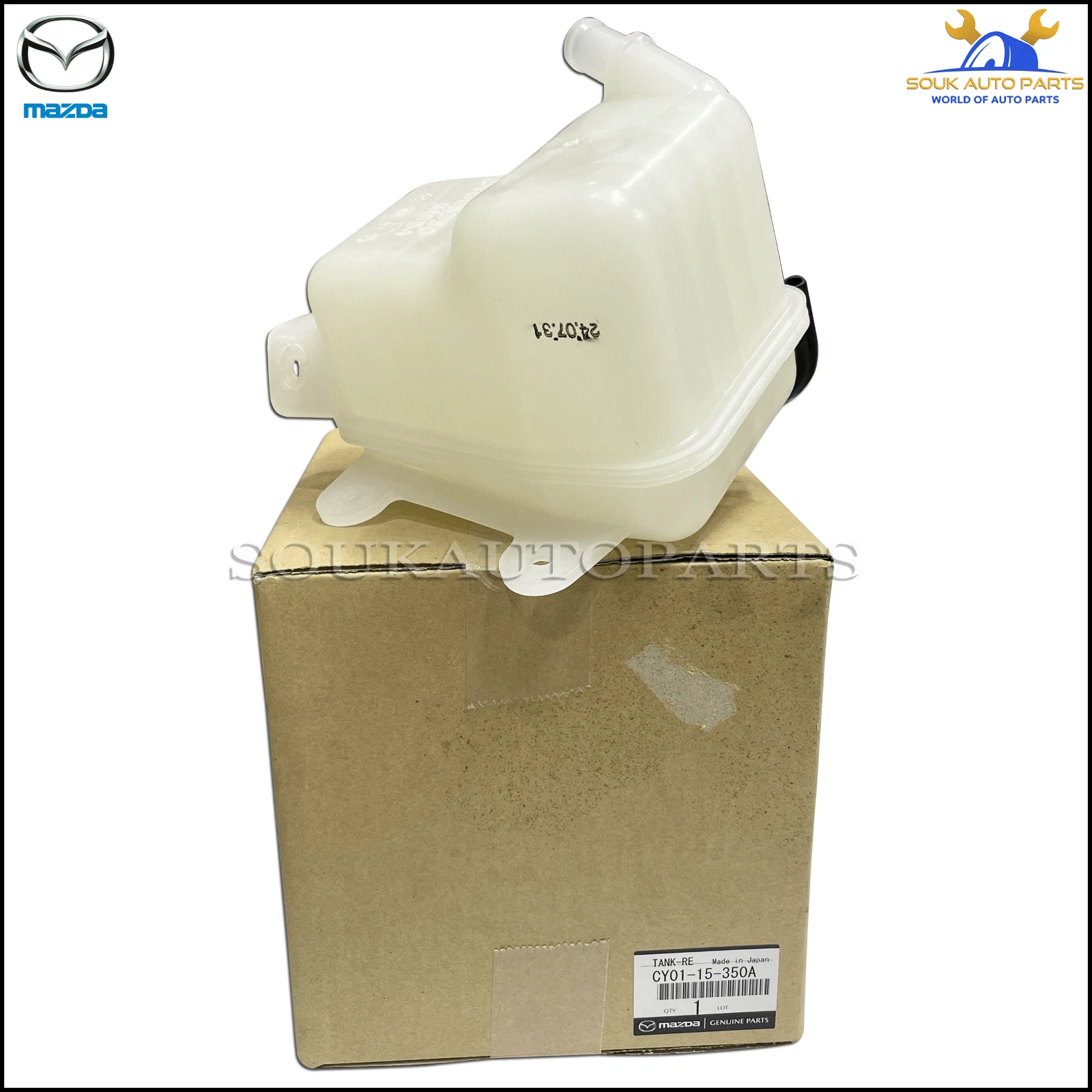 CY01-15-350A Genuine Mazda TANK, SUB-RADIATOR CY0115350A OEM CX-9 Mazda CX-9