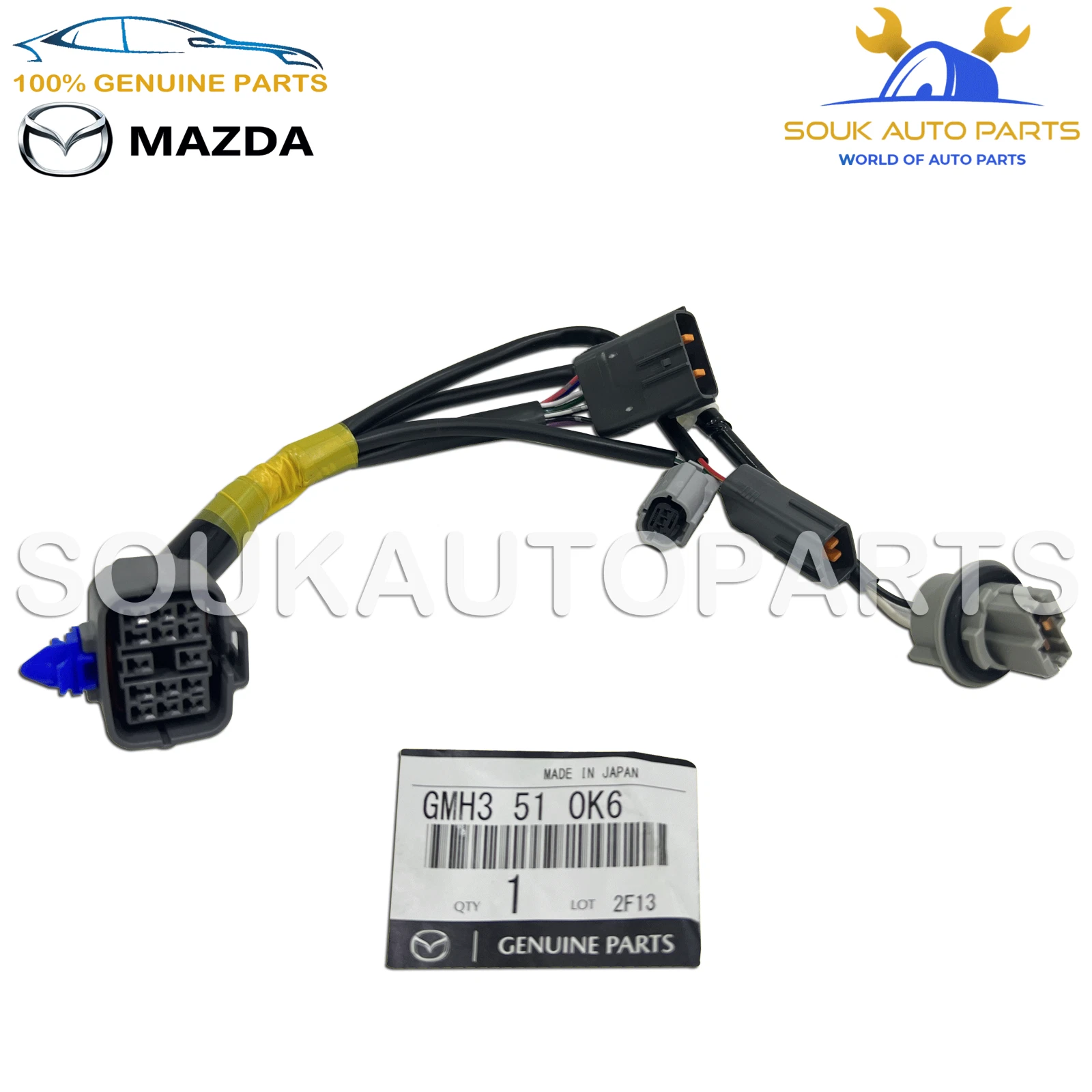 GMH3-51-0K6 Genuine Mazda CORD, LAMP HEAD GMH3510K6