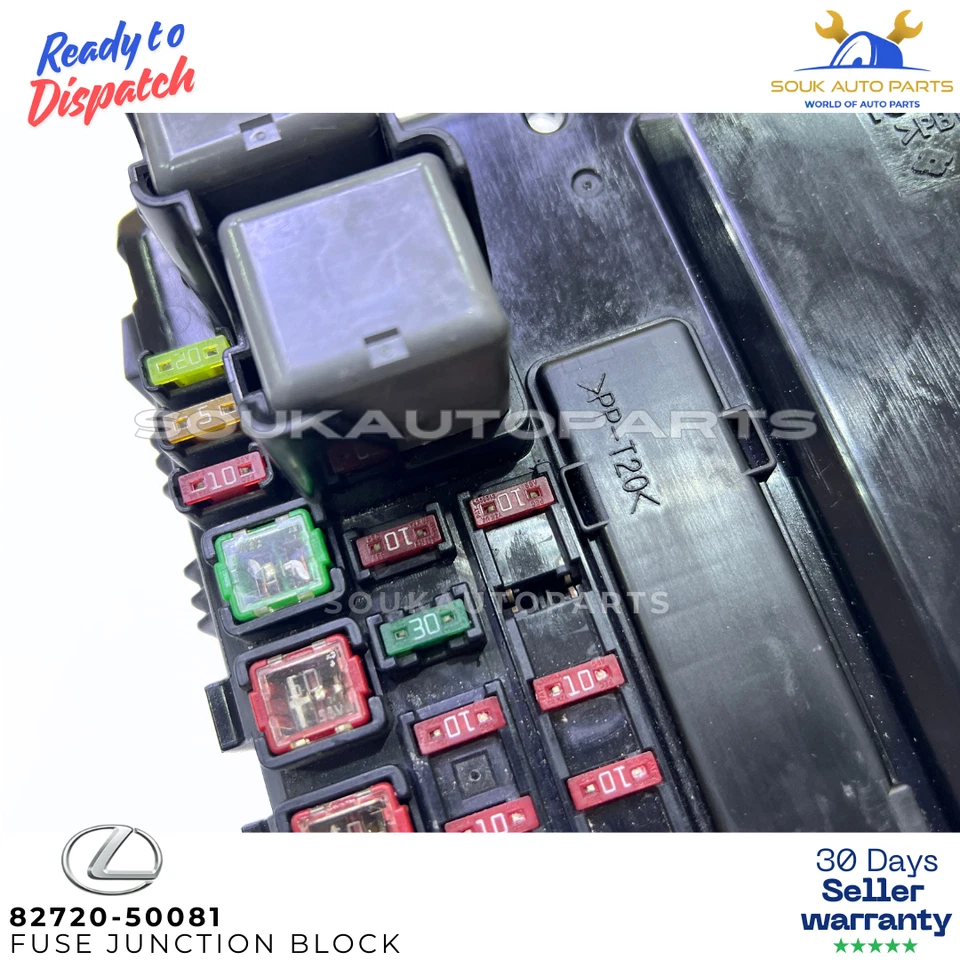 Genuine Lexus LS460 LS600h ENGINE FUSE RELAY JUNCTION BLOCK 82720-50081 2007-17