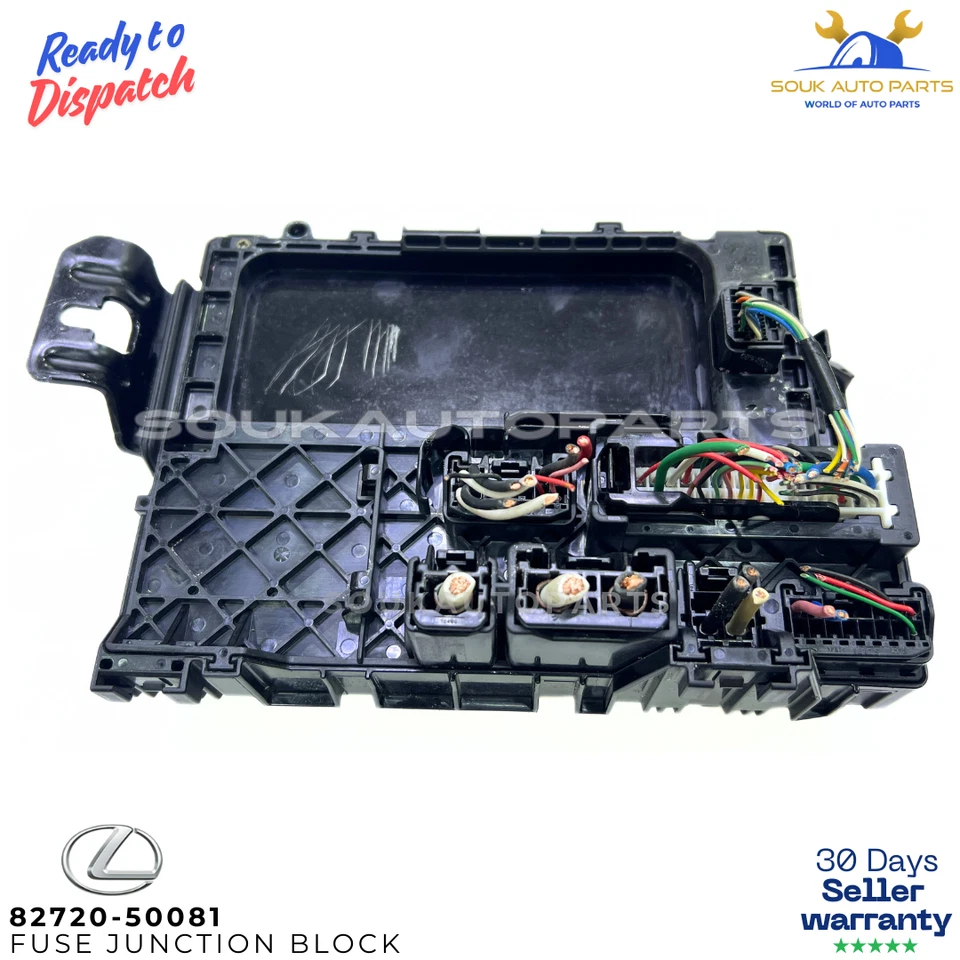 Genuine Lexus LS460 LS600h ENGINE FUSE RELAY JUNCTION BLOCK 82720-50081 2007-17