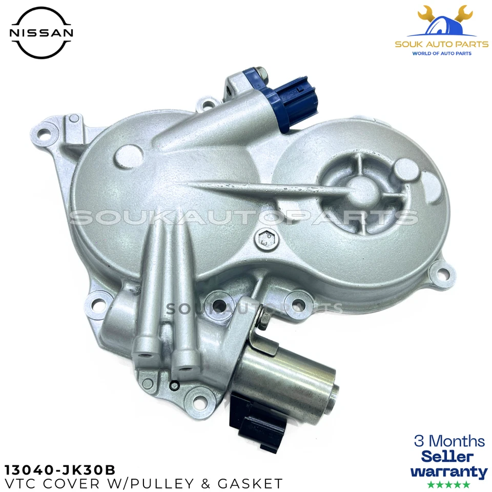 Genuine Nissan VTC Cover & Magnet Kit LH 13040-JK30B 350Z 370Z G37 G35 W/ Gasket