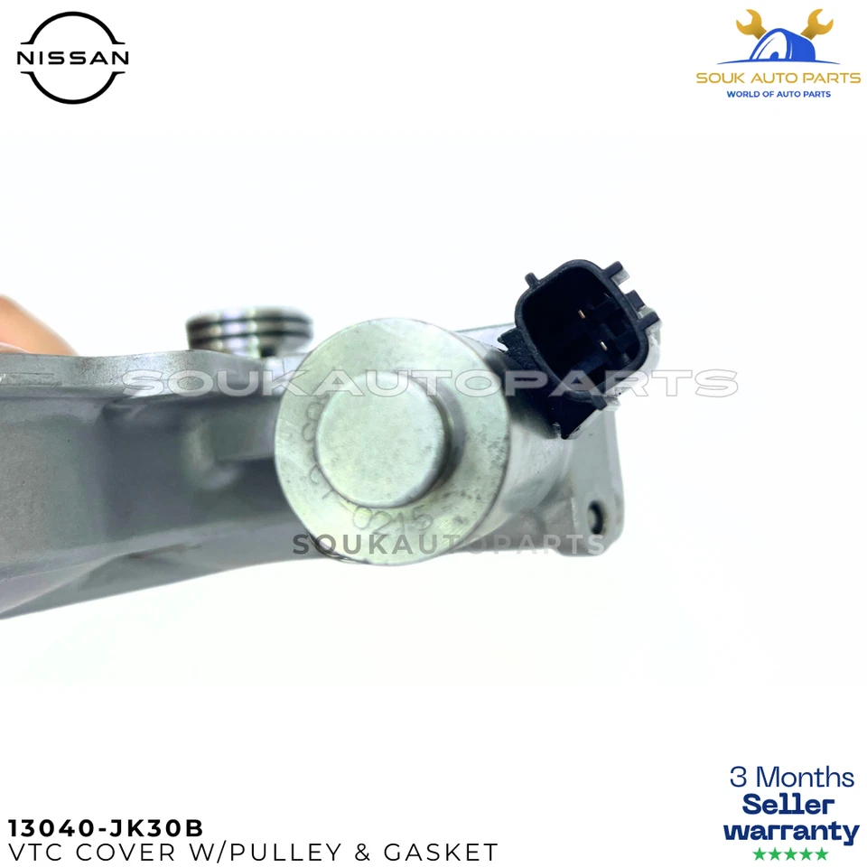 Genuine Nissan VTC Cover & Magnet Kit LH 13040-JK30B 350Z 370Z G37 G35 W/ Gasket