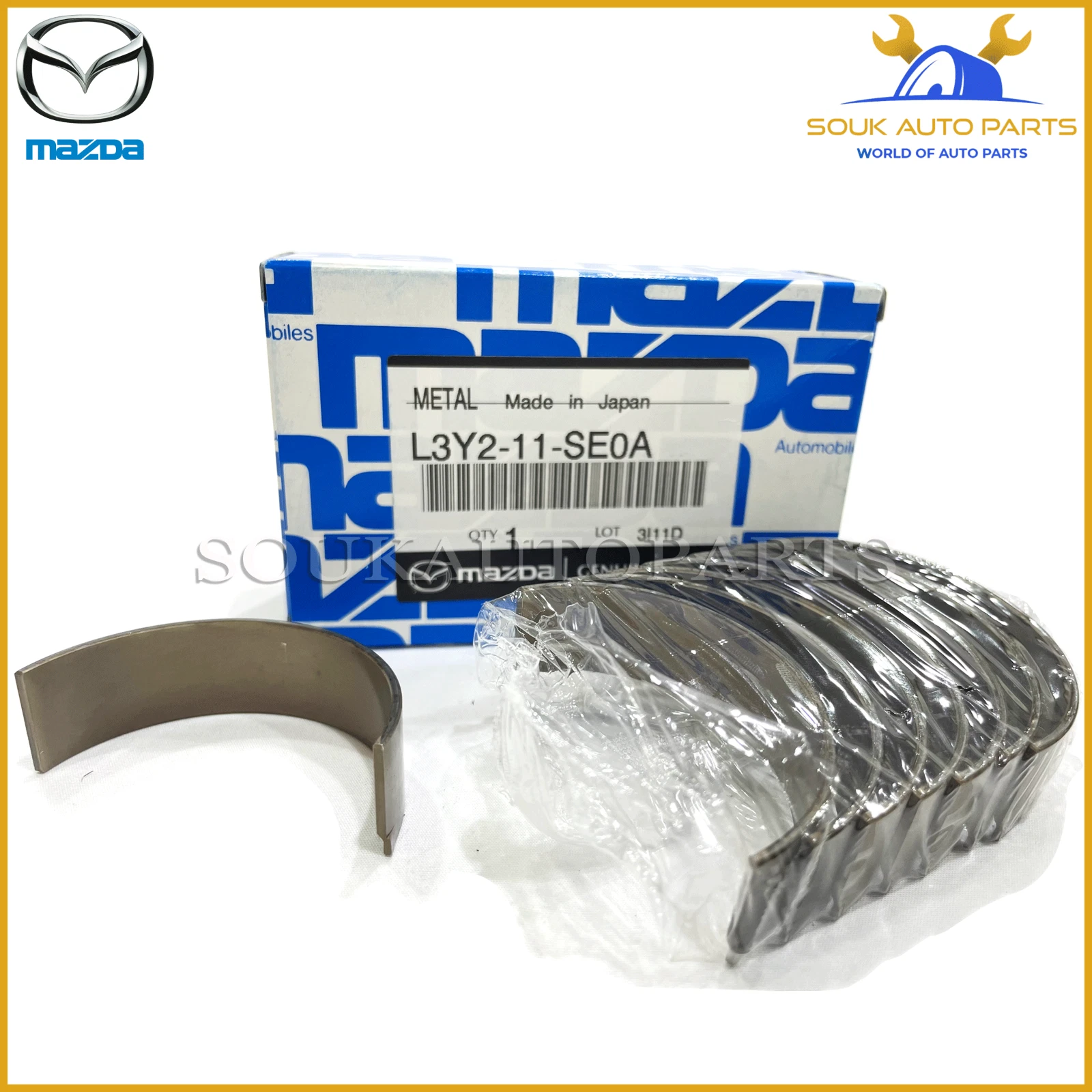 L3Y2-11-SE0A Genuine Mazda CON ROD BEARING SET L3K9 L3-VDT DISI