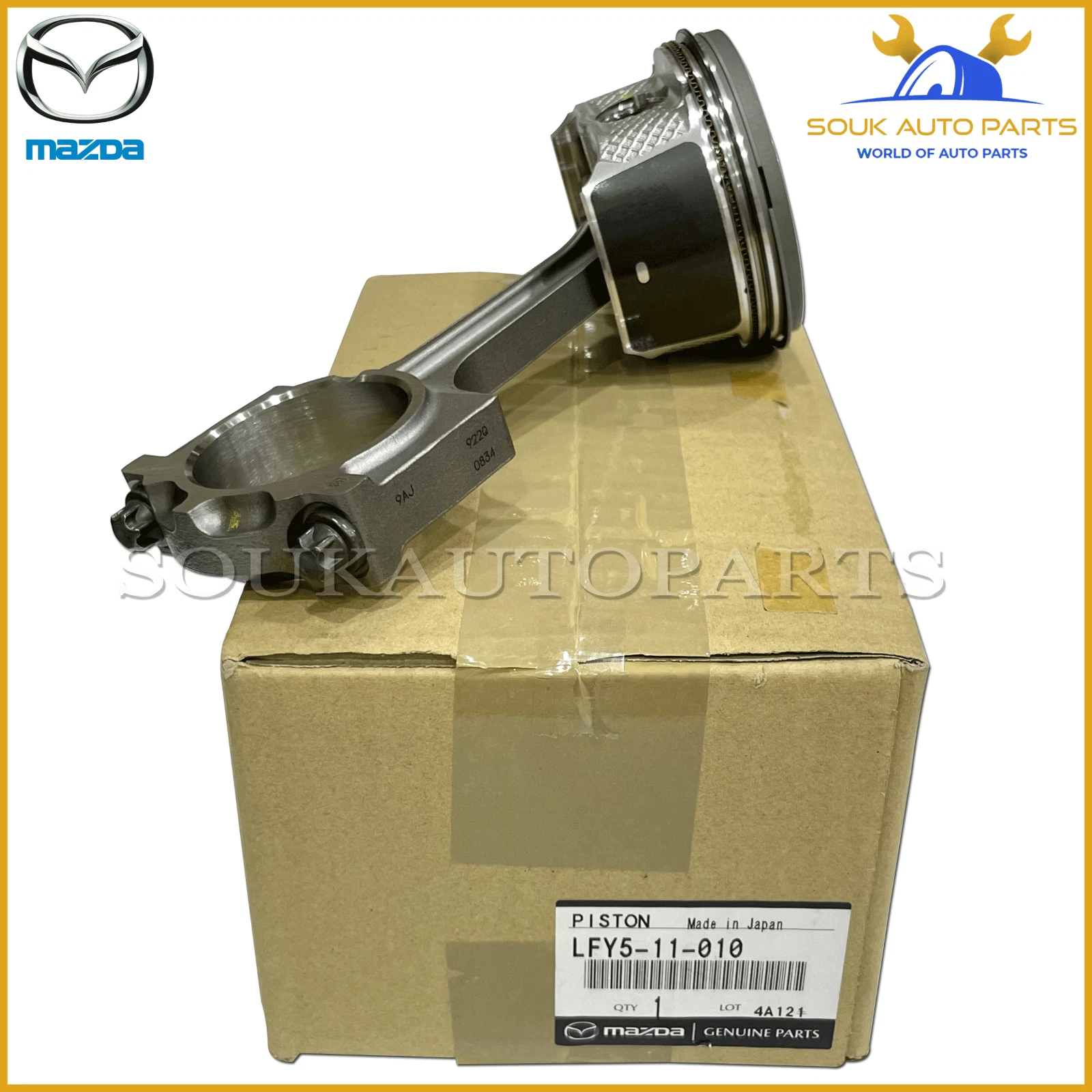 LFY5-11-010 Genuine Mazda PISTON SET LFY511010 OEM Premacy Atenza Sport Wag