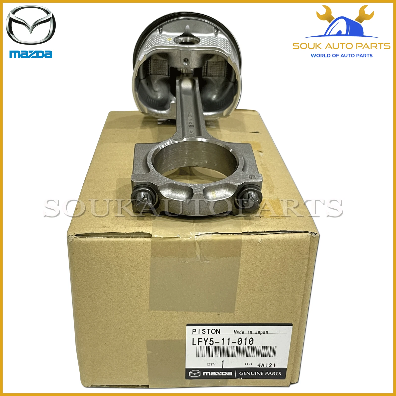 LFY5-11-010 Genuine Mazda PISTON SET LFY511010 OEM Premacy Atenza Sport Wag