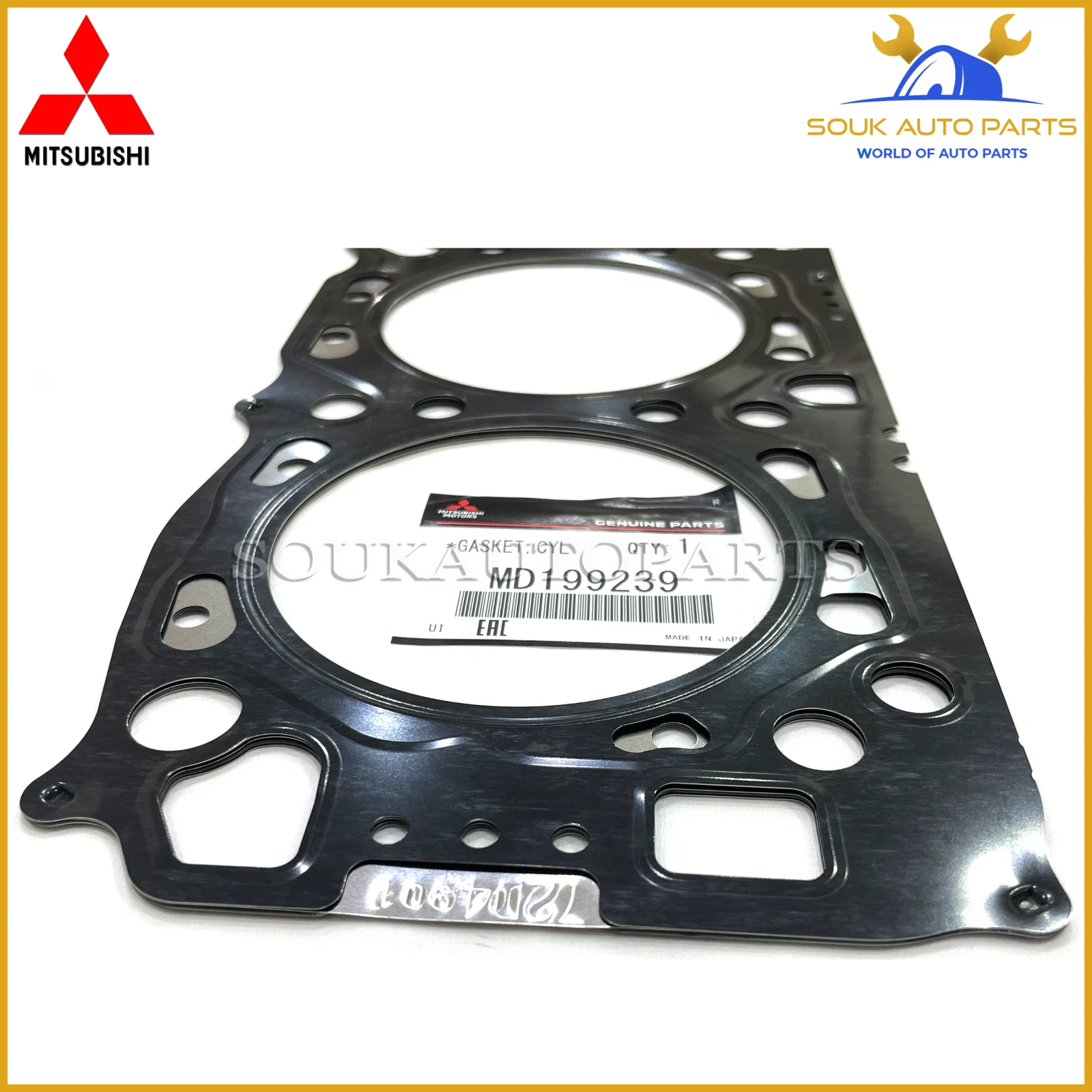 MD199239 Genuine Mitsubishi GASKET, CYLINDER HEAD 6G72 OEM
