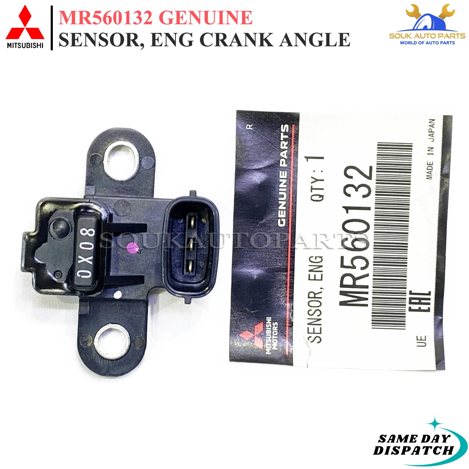 MR560132 Genuine Mitsubishi SENSOR, ENG CRANK ANGLE