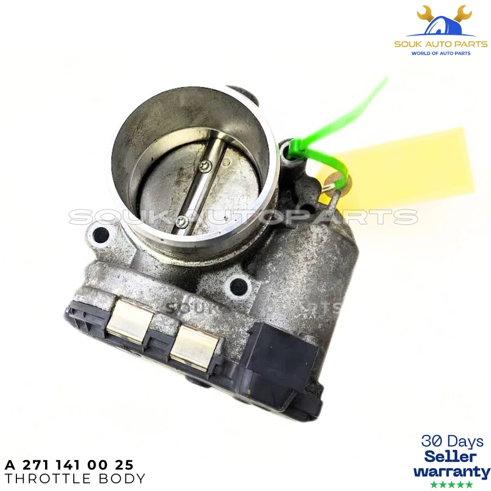 Mercedes SLK200 R171 C180 E200 Throttle Body A2711410025 M271 1.8L Genuine