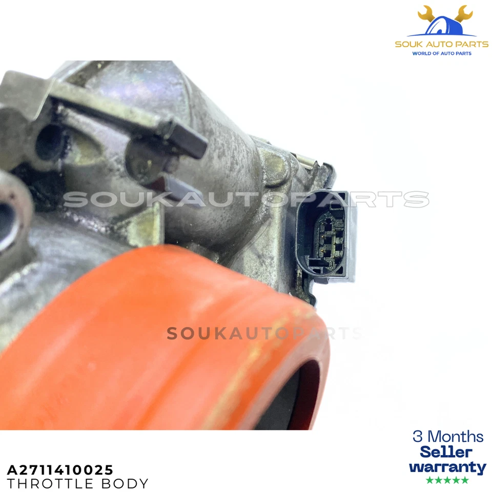 Mercedes SLK200 R171 C180 E200 Throttle Body A2711410025 M271 1.8L Genuine