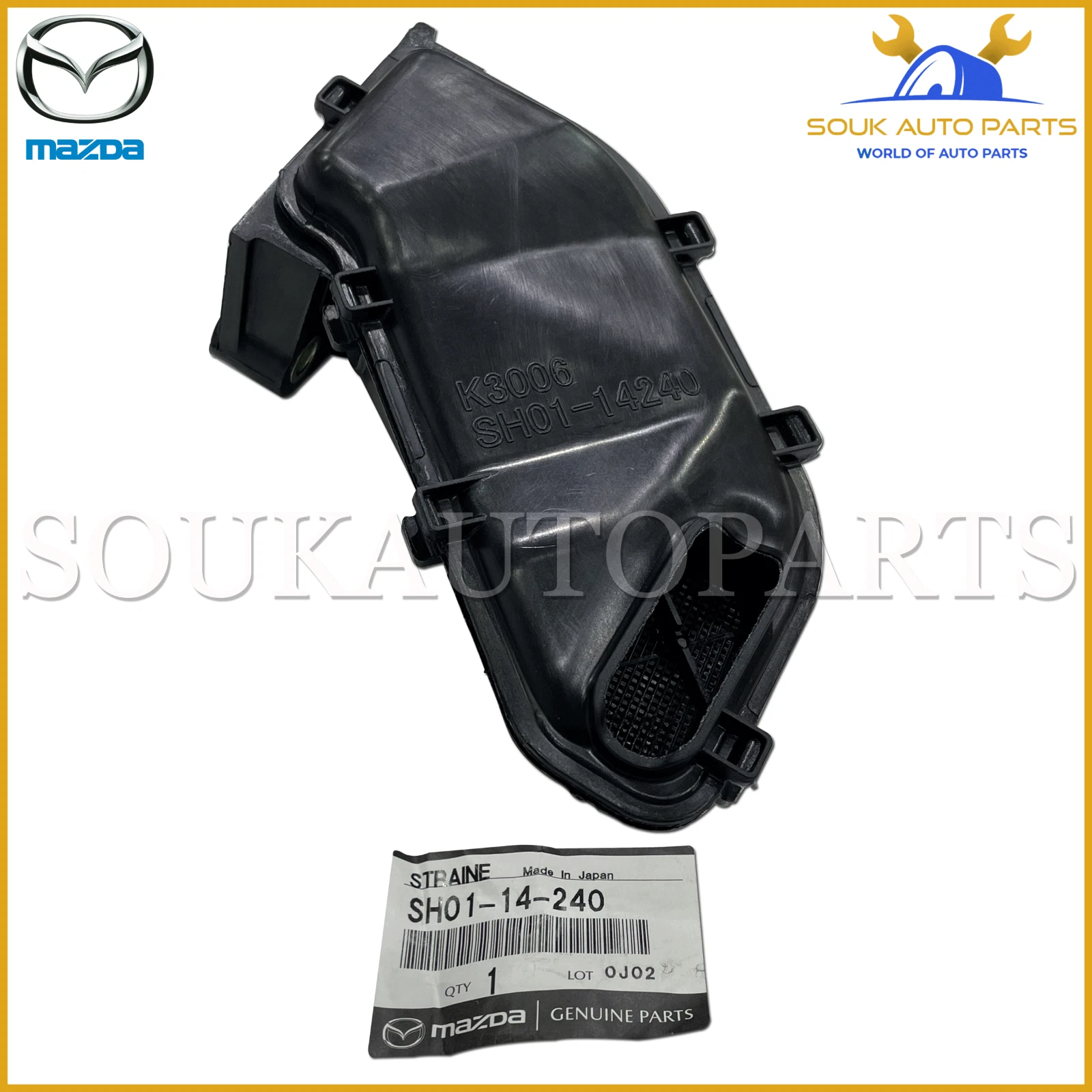 SH01-14-240 Genuine Mazda STRAINER, OIL SH0114240 OEM MAZDA 3, 6 MAZDA CX-5