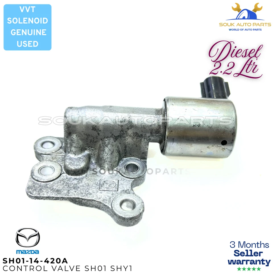 SH01-14-420A OIL CONTROL VALVE Fits Mazda 2.2L Diesel SH01 SHY1 VVT Solenoid