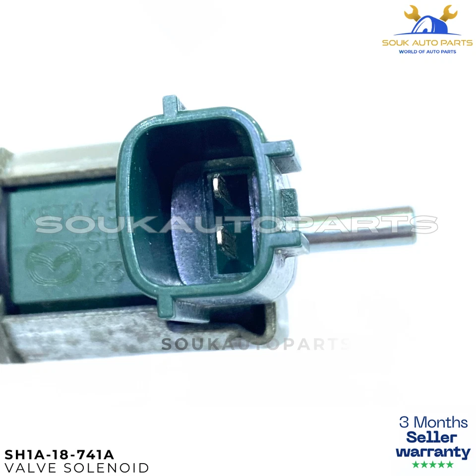 SH1A-18-741A Genuine Mazda Vacuum Valve Solenoid SkyActiv-D 2.2L Diesel OEM Used