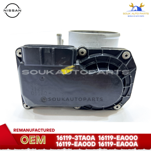 16119-3TA0A OEM THROTTLE BODY VALVE QR25-DE For Nissan FRONTIER 2005-2020 4 CYL 2.5Ltr