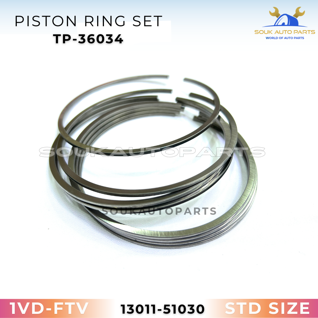 13101-0W020 PISTON & RING SET 1VD-FTV 92mm For LAND CRUISER LX450D 4.5Ltr