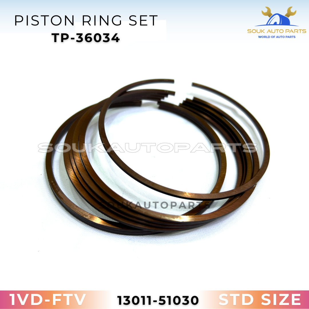 13101-0W020 PISTON & RING SET 1VD-FTV 92mm For LAND CRUISER LX450D 4.5Ltr
