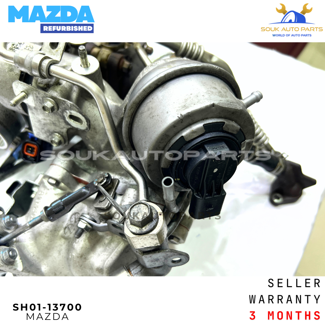 SH01-13700 Turbocharger Bi Turbo Mazda SH01 SHY1 3 / 6 /CX5 810358 2.2Ltr 12-16