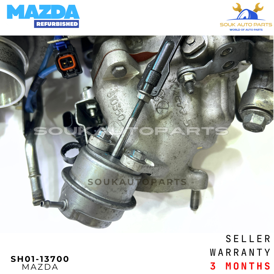 SH01-13700 Turbocharger Bi Turbo Mazda SH01 SHY1 3 / 6 /CX5 810358 2.2Ltr 12-16