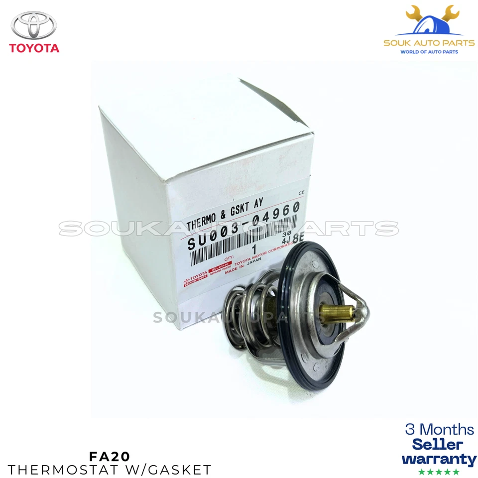 SU003-04960 Genuine Toyota THERMOSTAT & GASKET FA20 Toyota GT86