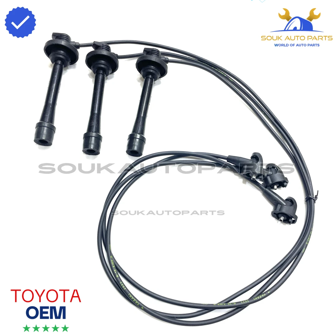 Toyota OEM IGNITION COIL & SPARK PLUG WIRES SET 4RUNNER T100 TACOMA TUNDRA 3.4L