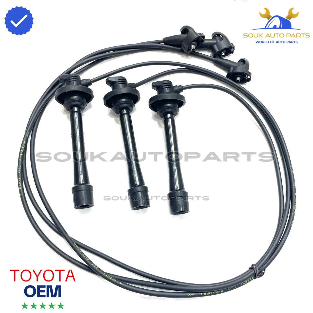 Toyota OEM IGNITION COIL & SPARK PLUG WIRES SET 4RUNNER T100 TACOMA TUNDRA 3.4L