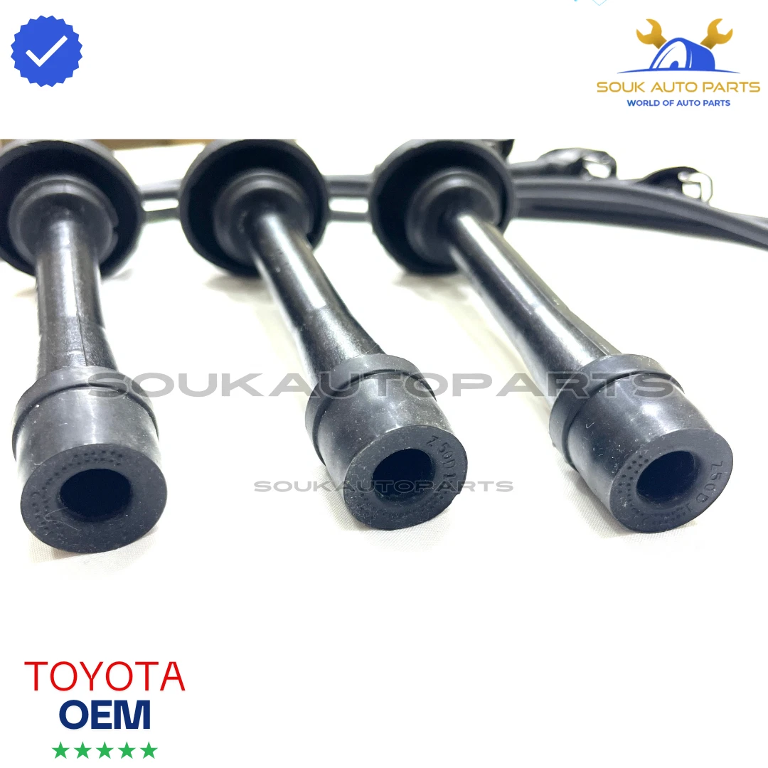 Toyota OEM IGNITION COIL & SPARK PLUG WIRES SET 4RUNNER T100 TACOMA TUNDRA 3.4L