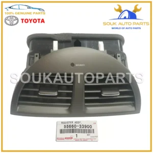55660-33900 Genuine Toyota CENTER DASH DEFROSTER GRILLE LEXUS ES350 07-09 2GR-FE