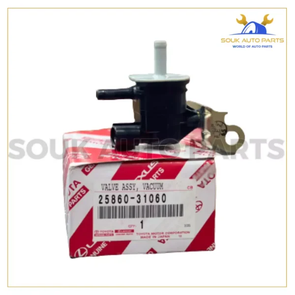 25860-31060 Genuine Toyota VALVE ASSY, VACUUM SWITCHING, NO.1 2586031060 OEM