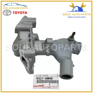 16331-20040 Genuine Toyota OUTLET, WATER 1MZ-FE 2MZ-FE Lexus ES300