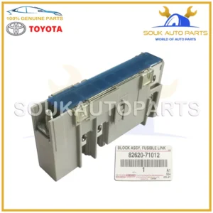 82620-71012 Genuine Toyota BLOCK ASSY, FUSIBLE LINK 8262071012 OEM