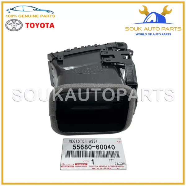 55680-60040 Genuine Toyota REGISTER ASSY, INSTRUMENT PANEL,LOWER NO.1 5568060040