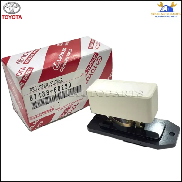 87138-60220 Genuine Toyota RESISTOR, BLOWER 8713860220 OEM LAND CRUISER